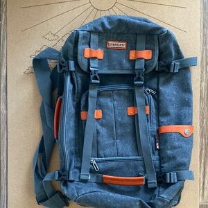 WITZMAN Outdoor Backpack with Durable Fabric and Multiple Compartments